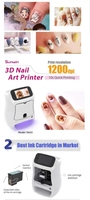 Imprimante Professionnelle Électrique WiFi Digitale pour Nail Art DIY, Machine Automatique de Peinture 3D Intelligente pour Ongles, Haute Qualité
