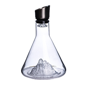 Carafe à vin en cristal Huiyi Glass Iceberg 1,5 L pour la maison, les restaurants et les hôtels - Product Image 3