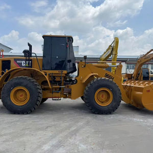 Chargeurs frontaux d'occasion d'origine du Japon presque neufs CAT966H 966G 966F Chargeur frontal hydraulique à roues avant en bon état - Product Image 1