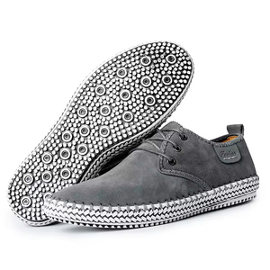 S0068X Nuevos Zapatos Oxford de Hombre con Parte Superior de Cuero Genuino, Ligeros, Formales, con Borde Abierto y Perlas, para Otoño - Product Image 6