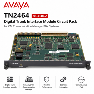 Module d'interface numérique <span class=keywords><strong>Avaya</strong></span> TN2464 700394802 pour systèmes PBX CM Communication Manager - Product Image 4