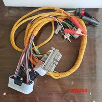 Arnés de cableado de prueba para motores C4.2, C4.4, C6.4, C7.1, C9, C13, C15, C18, y arnés de cableado de arranque y comprobación para reparación de CATERPILLAR 320C, 320D