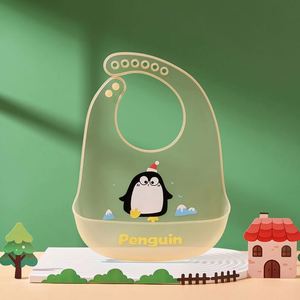 Baberos de Silicona para Bebé, Diseño Nuevo, Sin BPA, Baberos de Silicona con Diseño de Animales, Baberos Envolventes para Bebé, Más Vendidos - Product Image 6