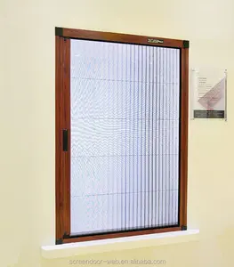 Nhà Máy Trực Tiếp Plisse Cửa Sổ Côn Trùng Màn Hình Mosqito Net Pleated Côn Trùng Màn Hình Với Giá Rẻ Giá - Product Image 1