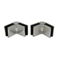 Support d'angle en acier inoxydable à 90 degrés pour balustrade en verre, fixation pour main courante et escaliers