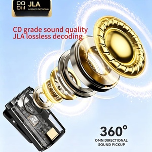 AI noise reduction SX101 capacitive lavalier wireless microphone Type-C connector, suitable for iPhone Android Vlogging - Product Image 3