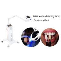 Machine de blanchiment des dents populaire de 60 watts / sans douane et blanchiment des dents rapide / lampe de blanchiment des dents à livraison rapide / machine de blanchiment des dents au laser