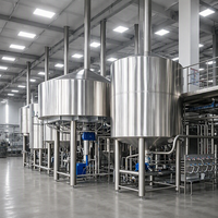 Équipement de fabrication de bière artisanale de petite et moyenne taille Hermann 5BBL 10BBL 20BBL 500L 1000L 2000L