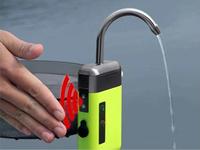 Pompe d'aquarium rechargeable, aérateur, pompe de circulation d'eau portable, pompe à air à induction pour la pêche, robinet d'eau de voyage pour l'extérieur