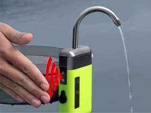 נטענת אקווריום משאבת aerator נייד מים זרימת משאבת דגי חיישן חמצן מכונה דיג הידרופוני אוויר משאבת - Product Image 4