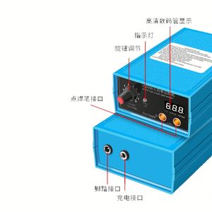 เครื่องเชื่อมแบตเตอรี่แบบพกพา DIY กำลังสูง 5000W สำหรับแบตเตอรี่ Li-Ion 18650 รองรับแรงดันไฟฟ้า 110V-220V รับประกัน 3 ปี รุ่นใหม่มาแรง - Product Image 3
