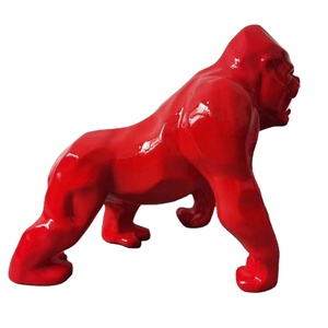Escultura Moderna de King <span class=keywords><strong>Kong</strong></span> en Resina - Color <span class=keywords><strong>Morado</strong></span> o Personalizado, Galvanizada, Arte Hecho a Mano y Coleccionable - Product Image 3