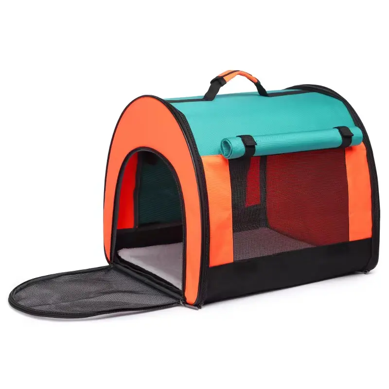 GW032 grosir tas tidur kucing warna kustom tas perjalanan anjing pembawa hewan peliharaan portabel untuk kucing dan anjing