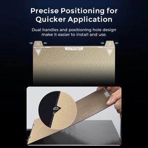 Placa de Construcción Creality Ender 3 S1 Pro, Lámina PEI de 235x235mm, Superficie Magnética Flexible con Resorte - Product Image 4