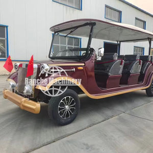 Bus touristique Nouveau design Style classique Voiture de rue Vintage Voiturette de golf Mini bus touristique - Product Image 1