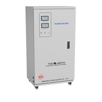 Stabilisateur de tension monophasé 60 kVA SVC AVR TND de type pointeur, personnalisable pour applications résidentielles et commerciales