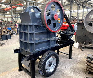 EU Stone Breaking Preferred PE250x400 Towed Mobile Jaw Crusher for Stone Crushing Rock Crusher Plant Primary Jaw Crusher - Product Image 3