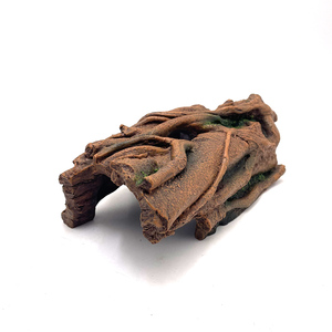 Décoration de terrarium en résine d'arbre, bois creux, cachette réaliste, souche d'arbre pour reptiles - Product Image 2