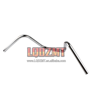 Tay lái xe máy thông dụng tay lái xe máy tay ga Màu đen/crôm cổ điển 22mm 25mm tay lái xe máy Thanh Z 7/8 inch tay lái Bobber - Product Image 5