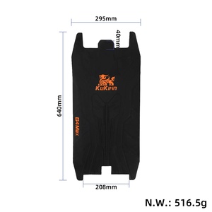 Original Silicone Footpads Anti Slip Mats for Kugoo Kirin Kukirin G4 Max <b>Electric</b> Scooter Foot <b>Pads</b> Rubber Deck <b>Pad</b> Foot Pedal - Product Image 2