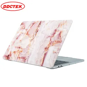 2022 Originele Custom Fancy Plastic Marmeren 3d Gedrukt Hard Shell Laptop Cover Voor Macbook Air/Pro Case