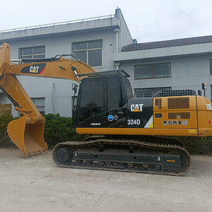 รถขุด CAT 324D ขนาดใหญ่ 24 ตัน พร้อมบุ้งกี๋ขุดขนาด 1.2 ลูกบาศก์เมตร รถขุดตีนตะขาบมือสอง รับประกัน 1 ปี ชั่วโมงการทำงานต่ำ - Product Image 1