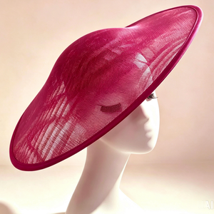 Wholesale Large Oval Sinamay Fascinator Blank Base DIY Millinery Base <strong>for</strong> Wedding Royal <strong>Ascot</strong> Cocktail Party <strong>Hat</strong> - Product Image 4