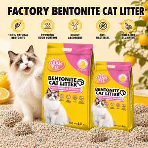 Arena Sanitaria para Gatos Lista para Enviar, Arena de Bentonita para Gatos, Venta al por Mayor, Control de Olores - Product Image 1