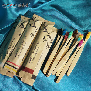 Bamboo Toothbrush Soft Bristles Nylon Home Use Eco Friendly Packaging Adult 1 Pc - Product Image 2