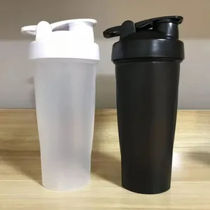 Bán buôn Protein Shaker cup biểu tượng tùy chỉnh phòng tập thể dục 700ml thể thao Shaker chai thể dục thể thao BPA FREE chai nước bằng nhựa