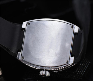 Đồng hồ thạch anh chất lượng cao, số lượng đặt hàng tối thiểu thấp, dành cho nam, phong cách hip hop sang trọng, chống nước. - Product Image 5