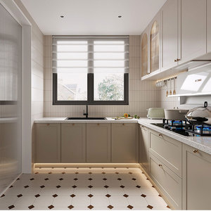 Meubles de <span class=keywords><strong>cuisine</strong></span> modernes laqués de style nouveau, armoires de <span class=keywords><strong>cuisine</strong></span> modulaires personnalisées avec évier - Product Image 4