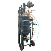 Machine de sablage humide sans poussière à haute pression mobile industrielle, cabine de sablage, garantie 1 an pour le nettoyage et l'élimination de la rouille des métaux