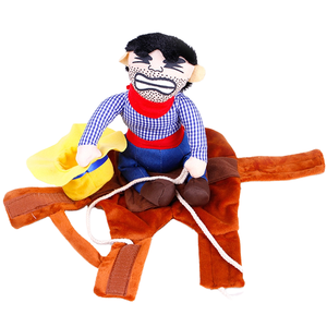 Gilets de déguisement modernes pour chien Halloween, motifs animaux mignons, uniformes amusants (guitare, docteur, pirate, crabe), en polyester, très vendus - Product Image 1