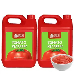 Pasta di pomodoro di alta qualità buon prezzo salsa di pomodoro fabbrica vendita diretta ketchup 5KG