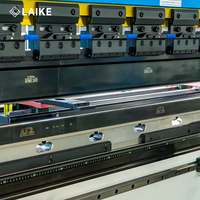 Presse plieuse électrique We67K 160T2500 4+1 axes, machine de pliage de tôles CNC pour le traitement des tôles