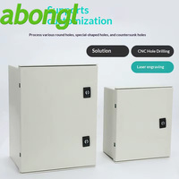 Boîtier de distribution SMC en fibre de verre Hansheng pour extérieur, étanche IP66, résistant à la corrosion, 220A, vente directe