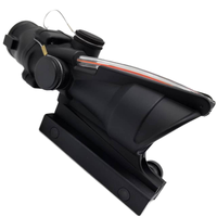 ACO4x32C4A 4x Red Aluminum Tactical Fiber Optic Prismatic Scope High Waterproof Shockproof Fully Multi Coated | Factory