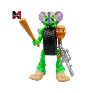 Cross Border New Shan Hai Jing Monster Tire Elefante Figura construible AI Modelo Decoración de escritorio Coleccionable al por mayor - Product Image 5