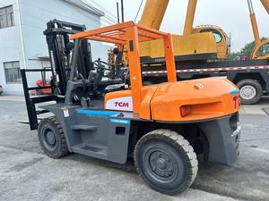 Chariot élévateur diesel d'occasion Vigoshop TCM FD70 durable avec mât multi-étages et performances stables en stock - Product Image 4