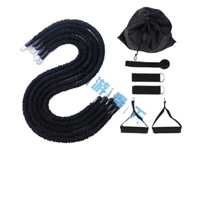Ensemble de cordes de résistance, 11 pièces, bandes élastiques anti-rupture avec crochet en forme de gourde pour l'exercice et l'entraînement physique - Product Image 5