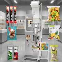 Machine d'emballage verticale automatique pour granulés, remplisseuse et scelleuse de sachets pour grains de café, noix, bonbons, riz, graines, emballage alimentaire en sachet