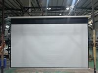 Écran de projection motorisé électrique Telon Screen TL1021-1, taille personnalisée en usine de 60 à 500 pouces, pour utilisation en home cinéma, CE/FCC