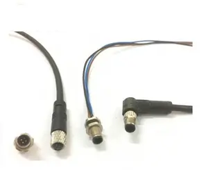 IP67 waterproof M5 M8 M9 M12 M16 M23 in 3pin 4pin 5pin 6pin 8pin 12pin sensor connector