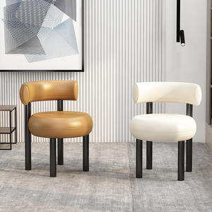 Nordic Modern Dining Chair With <b>Backrest</b> For Home Restaurant Milk Tea Shop Artistic Style Adult Use - Product Image 1