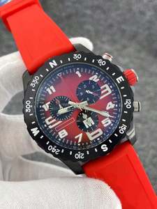 Nuevo Reloj de Cuarzo para Hombre con Diamantes VS, Reloj Deportivo de Moda para Buceo, Correa de Cuero, Resistente al Agua ATM, Luminoso, Vintage, para Parejas - Product Image 6