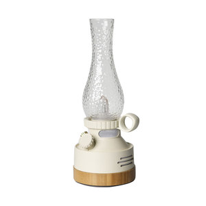 Lanterna da Campeggio Vintage Evelyn Wild Land, <span class=keywords><strong>Rosso</strong></span> <span class=keywords><strong>Vino</strong></span>, Impermeabile, Certificata CE, Batteria 5200mAh, Luce per Esterni, 3 Modalità di Illuminazione, Musica - Product Image 2