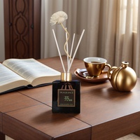 Vente en gros de bouteille de diffuseur de roseaux écologique senteur lavande grande capacité style hôtel désodorisant d'huile essentielle non toxique