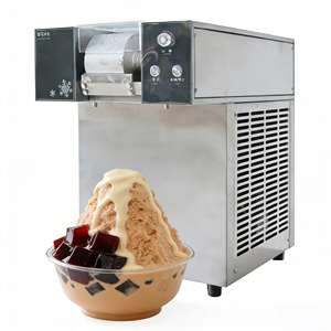 Commercial Stainless Steel Snowflake Ice <b>Machine</b> Automatic Ice Shaver For <b>Bubble</b> <b>Tea</b> Shop Cafe Bar Restaurant High Capacity - Product Image 1