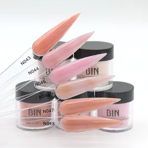 BIN Profesional Nail Powder Acrílico Pro Luxury Nail Art Acrílico Polvo Cubierta rosa - Product Image 1